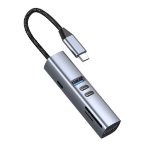 Mobile Origin 7in1 MultiHub HB2 - 3x USB-C, USB-A, HDMI, TF/SD Cards, USB-C Cable - Image 3