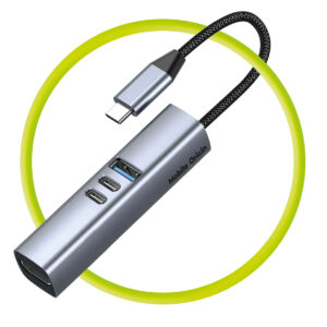 Mobile Origin 7in1 MultiHub HB2 - 3x USB-C, USB-A, HDMI, TF/SD Cards, USB-C Cable - Image 6