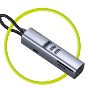 Mobile Origin 7in1 MultiHub HB2 - 3x USB-C, USB-A, HDMI, TF/SD Cards, USB-C Cable - Image 7