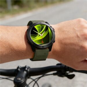 Mobile Origin Easy Strap Quick Fit for Garmin ES1, 20mm Dark Green - Image 2