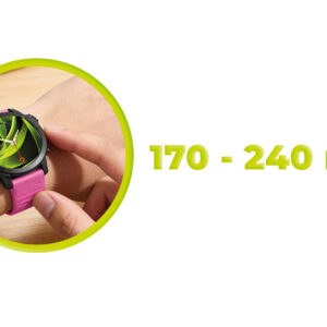 Mobile Origin Easy Strap Silicone for Garmin ES2, 20mm Pink - Image 11