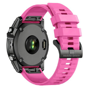 Mobile Origin Easy Strap Silicone for Garmin ES2, 20mm Pink - Image 4