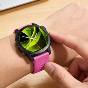Mobile Origin Easy Strap Silicone for Garmin ES2, 20mm Pink - Image 7