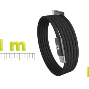 Mobile Origin 60W UltraSlim USB-C to USB-C Cable 1 m CB11 Black - Image 11