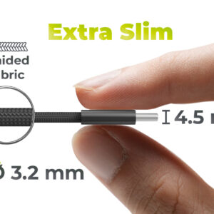 Mobile Origin 60W UltraSlim USB-C to USB-C Cable 1 m CB11 Black - Image 10