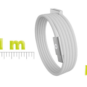 Mobile Origin 60W UltraSlim USB-C to USB-C Cable 1 m CB11 White - Image 11