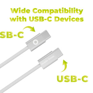 Mobile Origin 60W UltraSlim USB-C to USB-C Cable 1 m CB11 White - Image 10