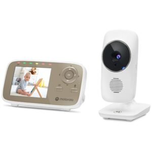 Electronic nanny Motorola VM483 video monitor 2.8" baltos spalvos-gold