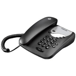 Cordless phone with wall mount Motorola CT1 juodos spalvos - Image 2