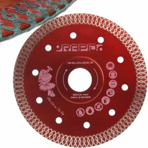 DEIMANTINIS DISKAS 125 RAPID SILENT CUT RED