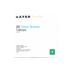 Mayku FormBox Clear Sheets  1.0mm (20 Pack)