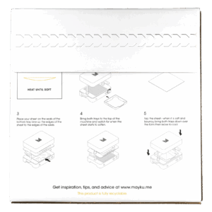Mayku Resin Sheets (LDPE Sheets) 20 pack of 1.5mm - Image 3