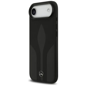 Dėklas Mercedes Leather The Move MagSafe for Apple iPhone Air juodos spalvos - Image 2