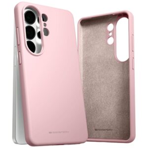 Dėklas Mercury Silicone for Samsung Galaxy S26 Ultra pink sand