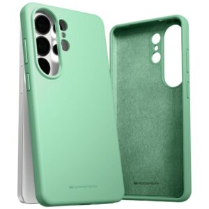 Dėklas Mercury Silicone for Samsung Galaxy S26 Ultra green
