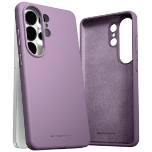 Dėklas Mercury Silicone for Samsung Galaxy S26 Ultra violetinės spalvos