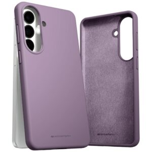 Dėklas Mercury Silicone for Samsung Galaxy S26+ violetinės spalvos