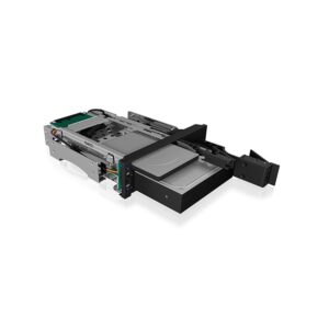 ICY BOX IB-173SSK 13,3 cm (5.25") Atminties disko dėklas Juoda - Image 2