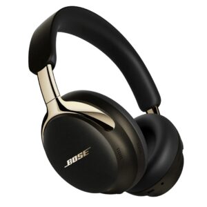 Bose 890101-0400 Ausinės be mikrofono ir ausinės su mikrofonu Laisvų rankų įranga Bevielis Su lankeliu Skambučiai / muzika Bluetooth Juoda, Auksas - Image 1