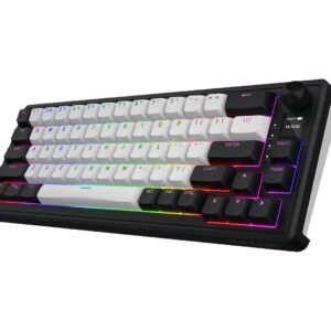 HATOR Skyfall 65 MAG ULTIMA 8K wireless klaviatūra Žaidimams USB + RF Wireless + Bluetooth QWERTY Anglų (JAV) Juoda, Balta - Image 3