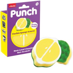 Vileda Punch lankstus šluostė, citrinų kvapo, 1 vnt. - Image 1
