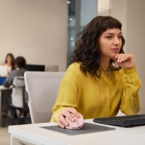 HP Tilt Ergo PNK MSE 720M EMEA-INTL EN L kompiuterio pelė Namo Dešinės rankos RD belaidis ryšys + „Bluetooth“ 6000 DPI - Image 2