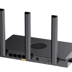 Ruijie Networks RG-EW3000GX PRO belaidis maršrutizatorius Gigabitinis eternetas Dviguba juosta (2,4 GHz / 5 GHz) Juoda - Image 3