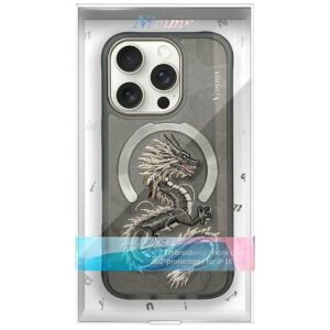 Nimmy Dragon MagSafe case Apple iPhone 16 Pro grey - Image 10