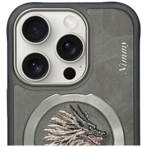 Nimmy Dragon MagSafe case Apple iPhone 16 Pro grey - Image 2