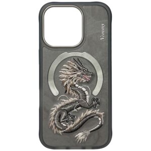Nimmy Dragon MagSafe case Apple iPhone 16 Pro grey - Image 3