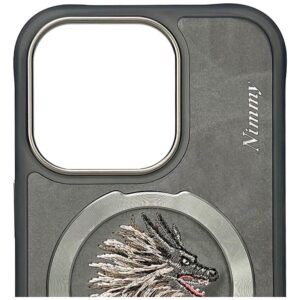 Nimmy Dragon MagSafe case Apple iPhone 16 Pro grey - Image 4