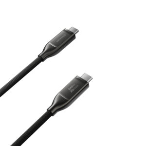 Nomad Kevlar kabelis USB4, USB-C to USB-C, 0.3m, carbide V3 - Image 3