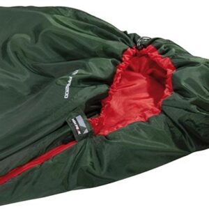 High Peak Lite Pak 1200 Mumijos formos miegmaišis Poliesteris Žalia, Raudona - Image 3