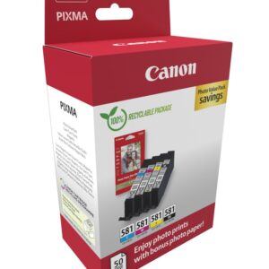 Canon 2106C006 rašalo kasetė 4 vnt Originalus Juoda, Žydras, Rausvai raudona, Geltona - Image 2