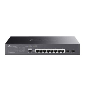 TP-Link Omada SG3210 tinklo komutatorius Valdomas L2/L3 Gigabit Ethernet (10/100/1000) 1U Juoda - Image 1