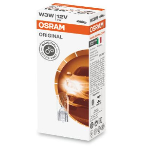 OSRAM Automobilinė lemputė 3W 12V W2.1x9.5D 1vnt