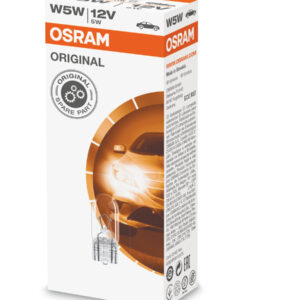 OSRAM Automobilinė lemputė 5W 12V W2.1x9,5D 1vnt