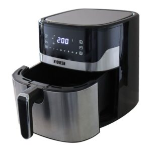 Karšto oro gruzdintuvė NOVEEN AF550 6,5 l 1600 W Juoda, Sidabras - Image 2