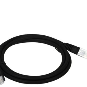 Alantec KKU5CZA3 tinklo kabelis Juoda 3 m Cat5e U/UTP (UTP)