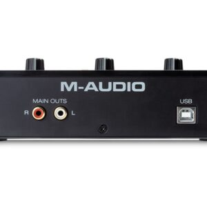 M-AUDIO M-Track Solo USB Garso sąsaja Crystal išankstinis stiprintuvas 16 bit 48 kHz Juoda - Image 3