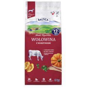 BALTICA Flavours of regions Beef with vegetables Small breeds - sausas maistas šunims - 3kg