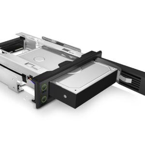 ICY BOX IB-166SSK-B HDD korpusas Juoda 3.5" - Image 3