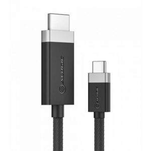 ALOGIC FUCHD2-SGR vaizdo kabelio adapteris 2 m HDMI A tipo (standartinis) C tipo USB Pilka - Image 1