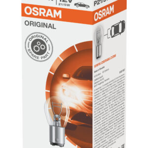 OSRAM Automobilinės lemputės 21/5W 12V BAY15D 1vnt