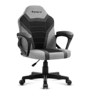 Žaidimų kėdė vaikams Huzaro HZ-Ranger 1.0 Pilka tinklelis, pilka ir juoda - Image 1
