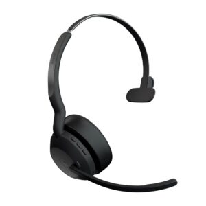 Jabra Evolve2 55 Laisvų rankų įranga Bevielis Su lankeliu Biuras / skambučių centras C tipo USB Bluetooth Juoda - Image 2