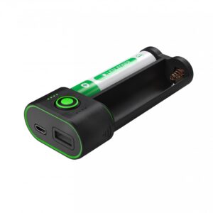 Ledlenser Flex7 6800 mAh Juoda, Žalia