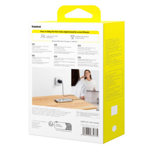 Sieninis įkroviklis Palm 30W USB-C QC3.0 PD3.0, juodas