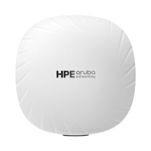 HPE Aruba Networking AP-555 (RW) Dual Radio 8x8/4x4 802.11ax Internal Antennas Unified Campus AP 5950 Mbit/ai Balta Maitinimas per Eternetą (PoE)