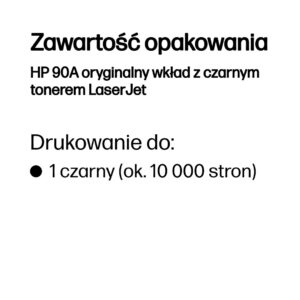 HP 90A Black Original LaserJet Toner Cartridge - Image 3